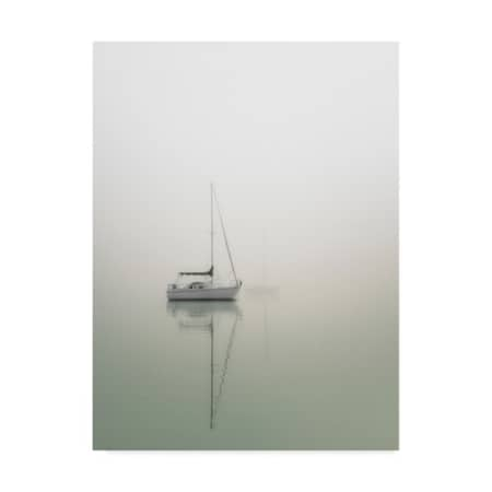 Nicholas Bell Photography 'Sailboats On Calm Lake' Canvas Art,24x32